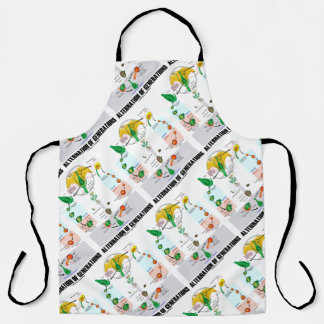 Alternation Of Generations Flower Life Cycle Apron
