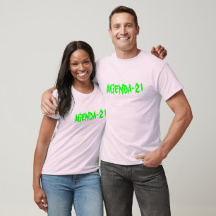 Alternative Apparel Basic T-Shirt w/ Agenda-21