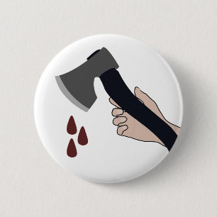 Alternative Ax 6 Cm Round Badge