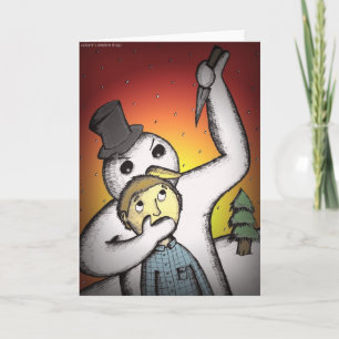 Alternative Christmas Cards - Killer Snowman