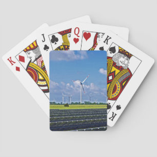 Alternative Energy - Solar and Wind Playing Cards