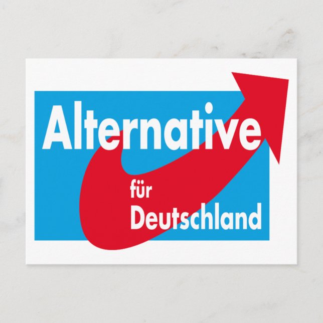Alternative fur Deutschland Logo Postcard (Front)