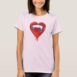 Alternative Gothic Emo Valentines T-Shirt Dripping