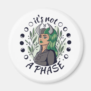 Alternative Gothic Girl Art It's Not a Phase  Magnet