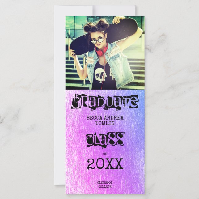 Alternative Graduation Muticolour Metallic Effect (Front)