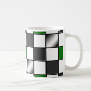Alternative Green Chequered mug