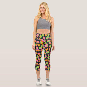 Alternative Leopard Print Capri Leggings