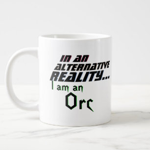Alternative Reality Me Orc Large Coffee Mug