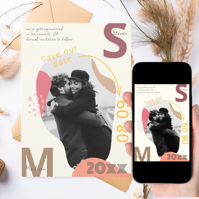 Alternative save the date card wedding Invitation (Creator Uploaded)