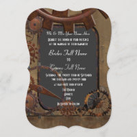 Alternative steampunk wedding