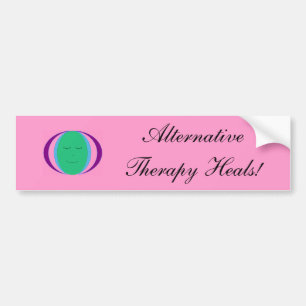 Alternative Therapy Heals! - bumper sticker