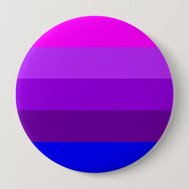 Alternative Transgender Pride Flag 10 Cm Round Badge (Front)