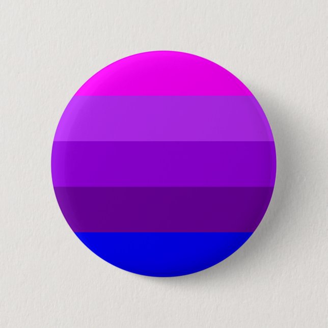 Alternative Transgender Pride Flag 6 Cm Round Badge (Front)