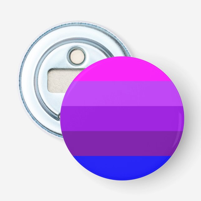 Alternative Transgender Pride Flag Bottle Opener (Front)