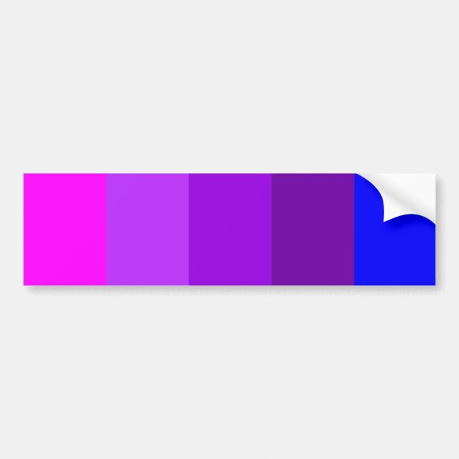 Alternative Transgender Pride Flag Bumper Sticker (Front)