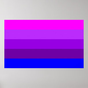 Alternative Transgender Pride Flag Poster