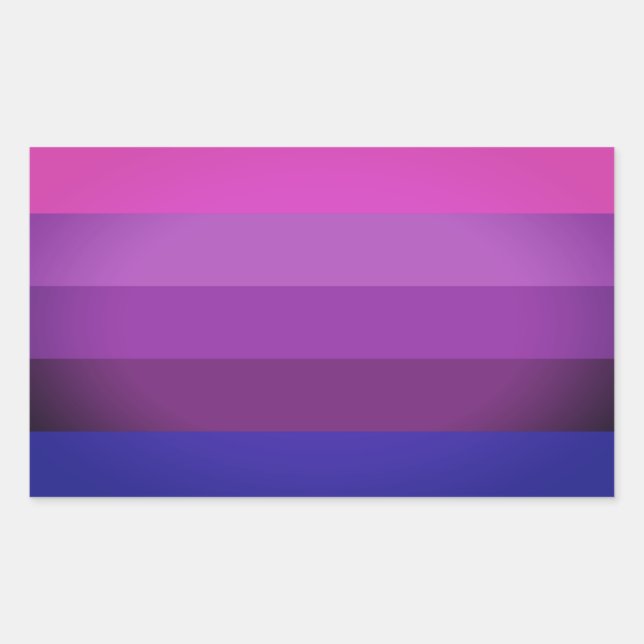 Alternative Transgender Pride Flag Rectangular Sticker (Front)