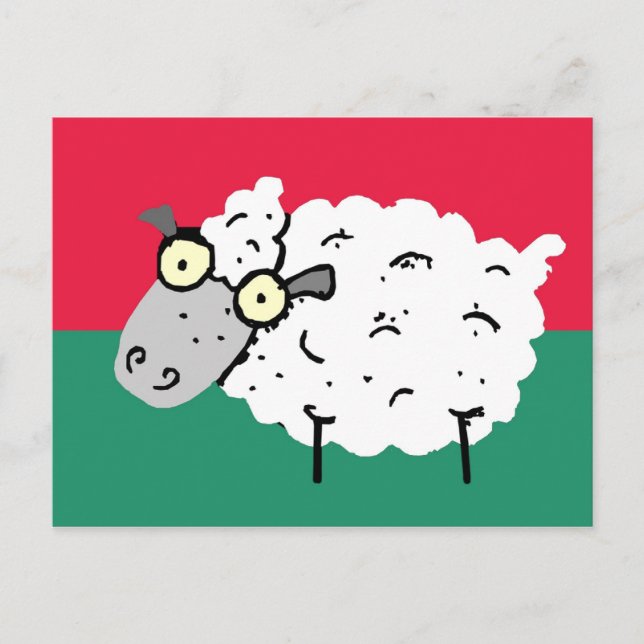 alternative welsh flag postcard (Front)