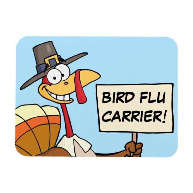 Alternatives to Turkey for Thanksgiving Dinner Magnet (Horizontal)