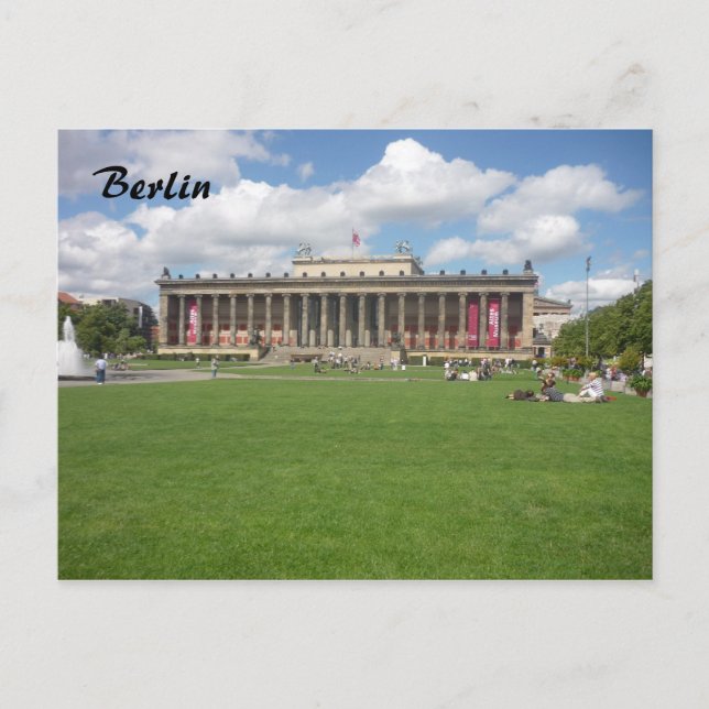 altes museum green postcard (Front)