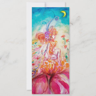 ALTHEA ,pink blue yellow gold metallic paper Announcement