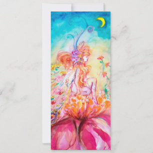 ALTHEA /Whimsical Fairy on the Pink Flower Announcement
