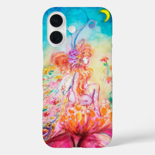 ALTHEA /Whimsical Fairy on the Pink Flower iPhone 16 Case