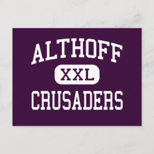 Althoff - Crusaders - Catholic - Belleville Postcard