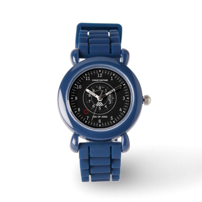 Altimeter Flight Instrument Funny Watch (Front)