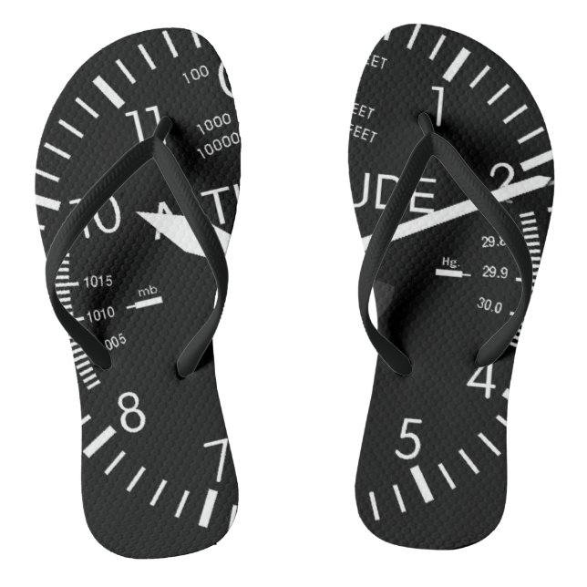 Altimeter Jandals Flip Flops (Footbed)