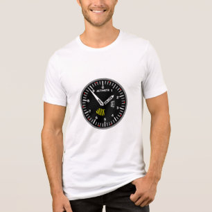 Altimetr Pilot Aviation Geek Tri-Blend Shirt