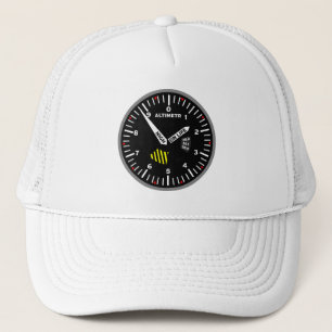 Altimetr Pilot Aviation Geek Trucker Hat
