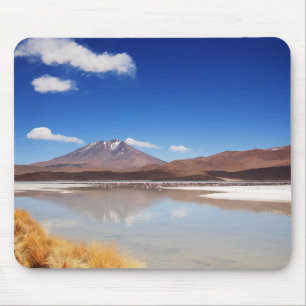 Altiplano landscape with volcano in Bolivia Mouse Mat