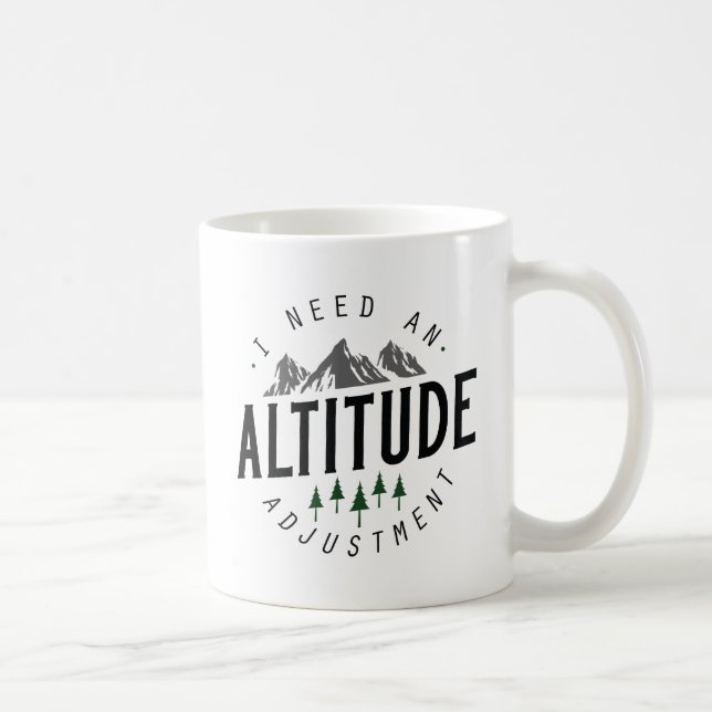 Altitude Adjustment Coffee Mug (Right)