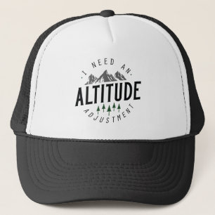 Altitude Adjustment Trucker Hat