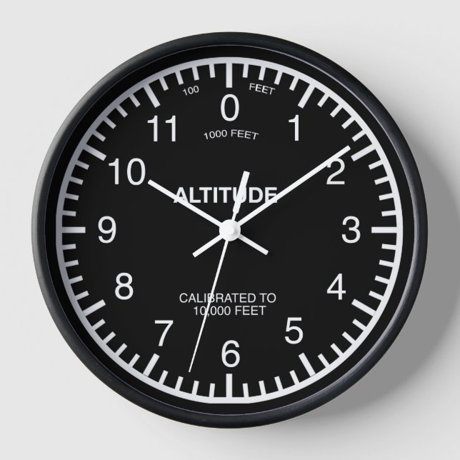 ALTITUDE CLOCK (Front)