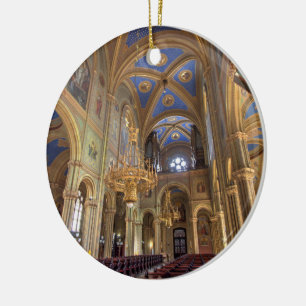 Altlerchenfelder Kirche Wien Österreich Ceramic Tree Decoration