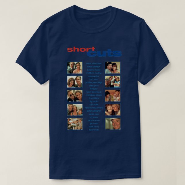Altmans Short Cuts T-Shirt (Design Front)