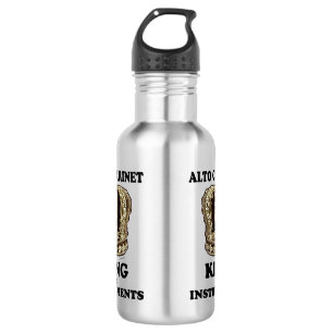 Alto Clarinet King of Instruments 532 Ml Water Bottle