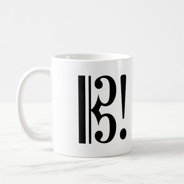 Alto Clef Mug (Left)