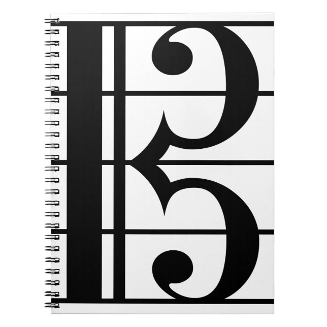 Alto Clef Notebook (Front)