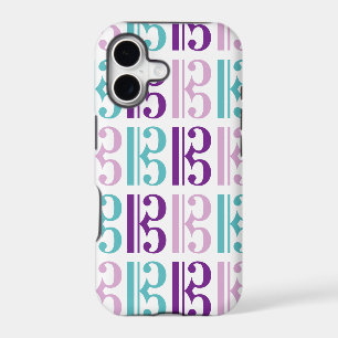 Alto Clef - Purple and Teal