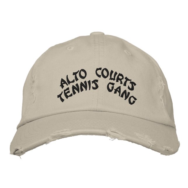 ALTO COURTStennis gang Embroidered Hat (Front)