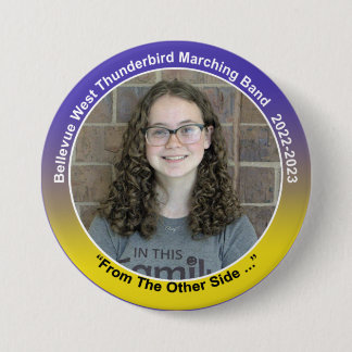 Alto Sax Cloey 9 7.5 Cm Round Badge