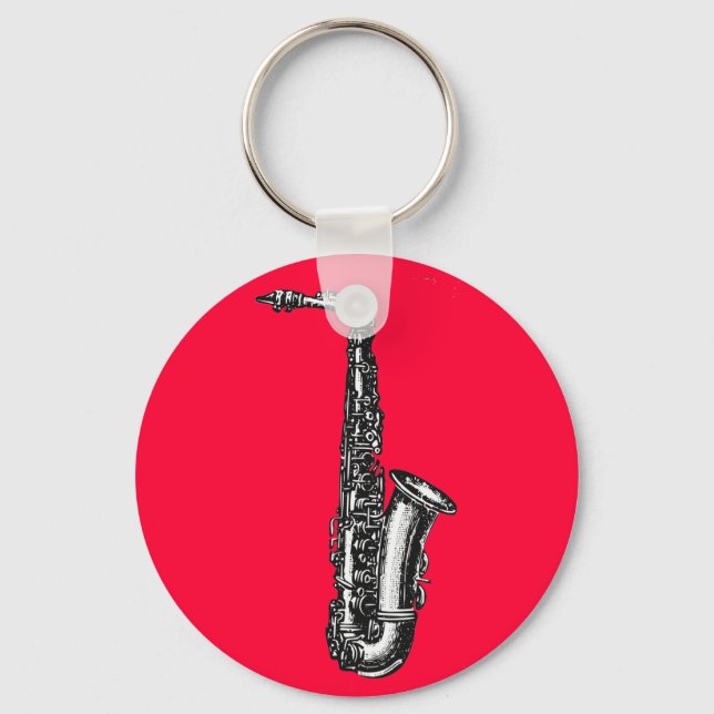 Alto Saxophone Key Ring (Front)