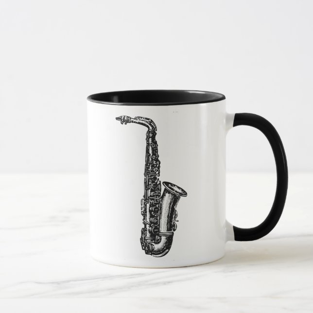 Alto Saxophone Mug (Right)