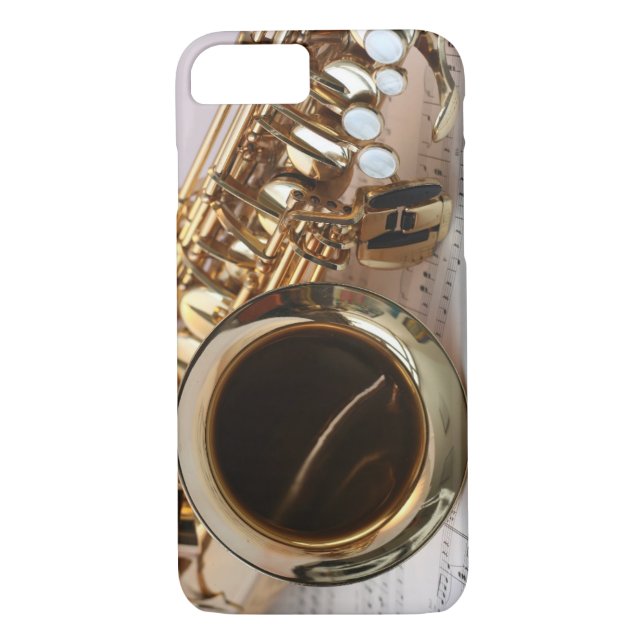Alto Saxophone Music Case-Mate iPhone Case (Back)