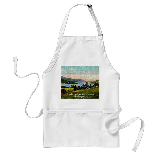 Alton Bay and Lake Winnipesaukee, New Hampshire Standard Apron (Front)
