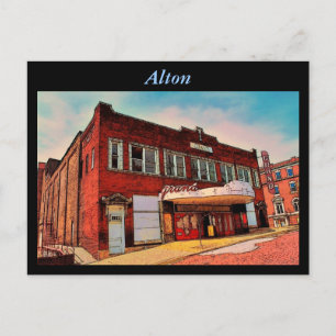 Alton Theatre Postcard