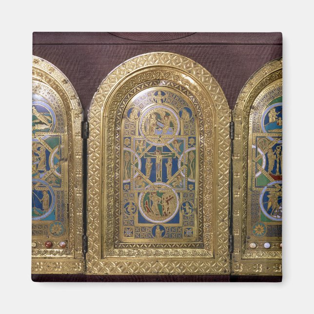 Alton Towers Triptych, c.1150 Magnet (Front)